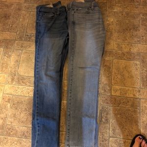 Hollister skinny jeans size 30x30